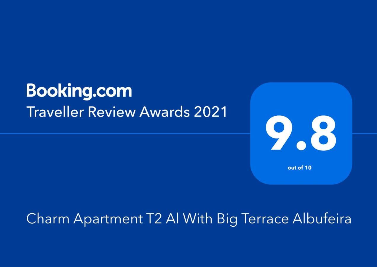 Charm Apartment T2 All With Big Terrace Albufeira Self Check-In Екстер'єр фото